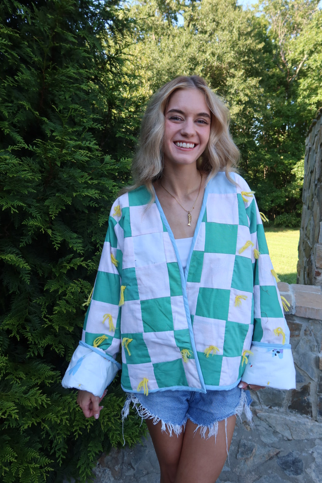 L/XL Reversible Quilt Jacket
